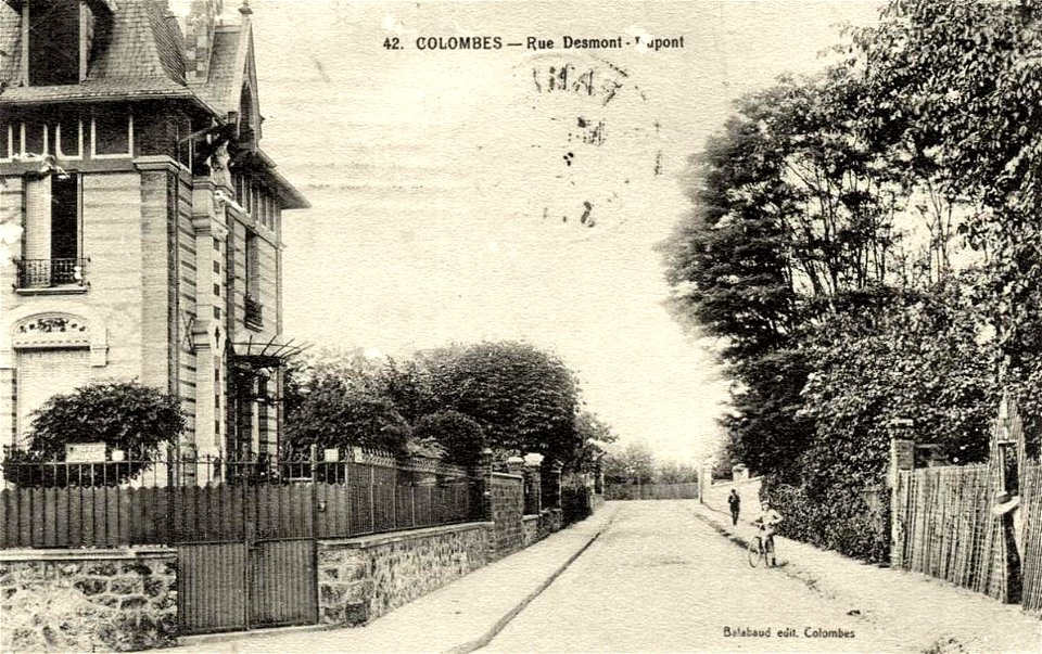 Colombes.Rue Desmond-Dupont