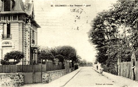 Colombes.Rue Desmond-Dupont