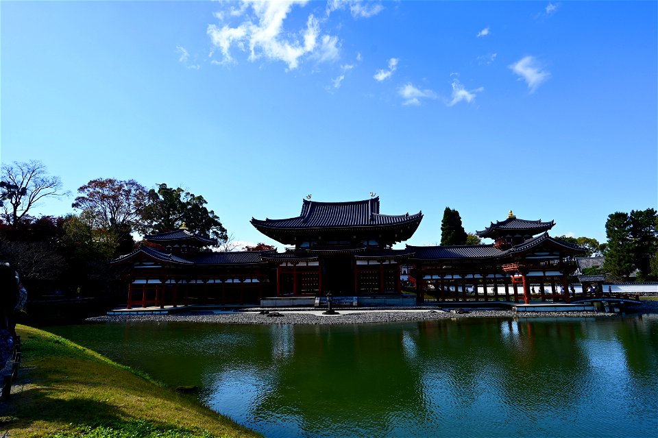 京都宇治平等院鳳凰堂 / Byodoin Hoohdo temple in Kyoto photo