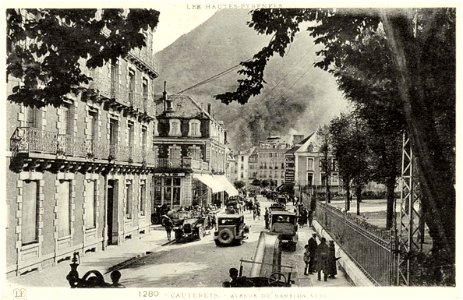 Cauterets.Avenue du Mamelon-Vert