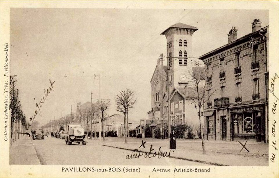 Pavillons-sous-Bois.Avenue Aristide-Briand