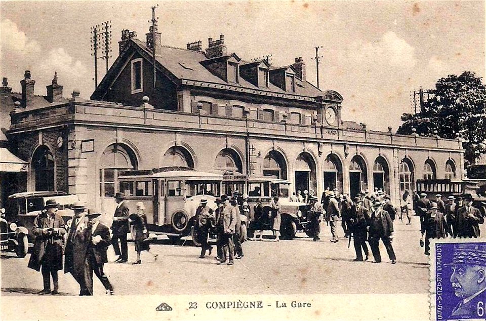 Compiègne.La gare