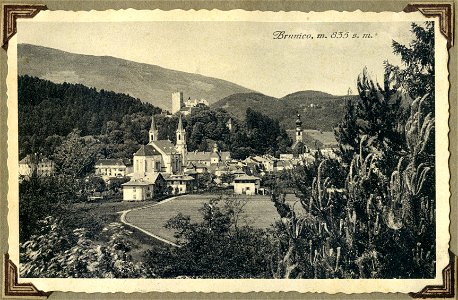 Brunico, Italy, (altitude 835 m), [1944] - Postcard photo