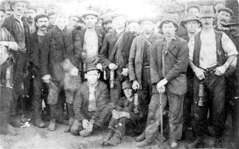 Group of mineworkers, [n.d.] photo