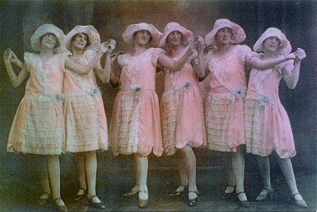 Dancing girls, [n.d.] photo