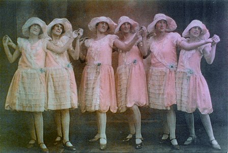 Dancing girls, [n.d.]
