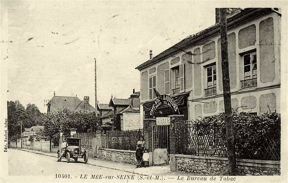 Le Mée-sur-Seine.Le bureau de tabac