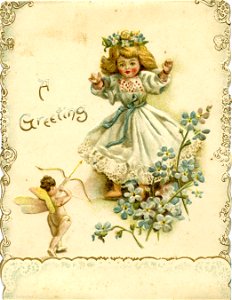"A Greeting" - New Year card photo