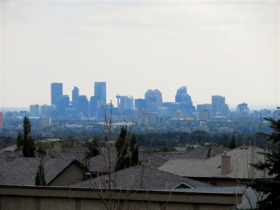 Calgary Skyline from the North Side