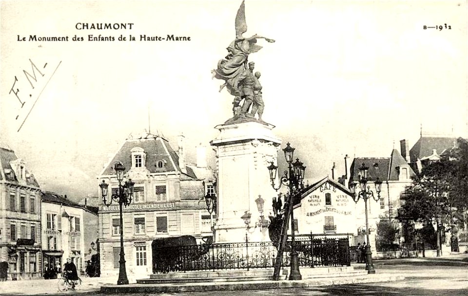 Chaumont-Haute-Marne.Monument des Enfants de la Haute-Marne