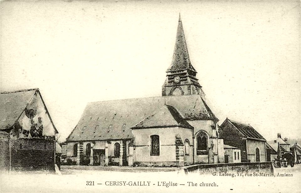 Cerisy.Église Saint-Georges de Cerisy