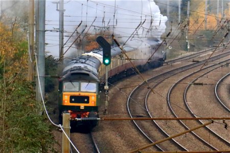 4498 Sir Nigel Gresley at Oakleigh Park photo