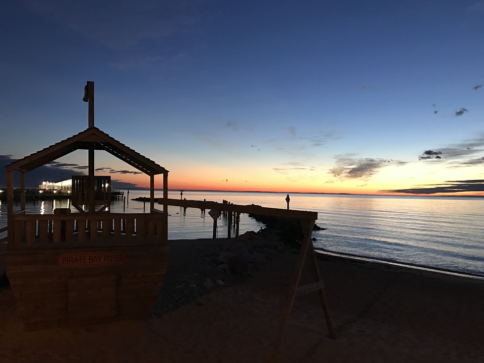 Sunrise North Beach Town in Maryland