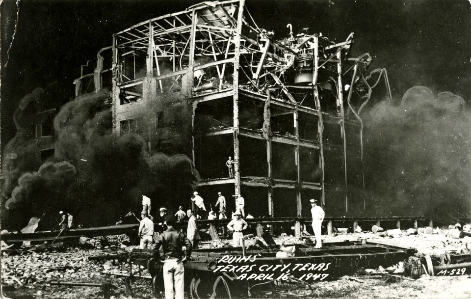 Fire Ruins, Texas City, April 16, 1947