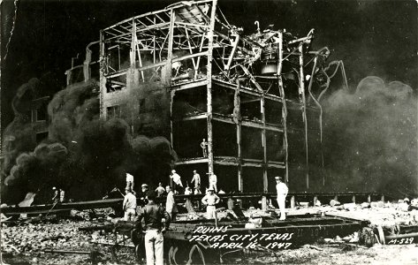 Fire Ruins, Texas City, April 16, 1947