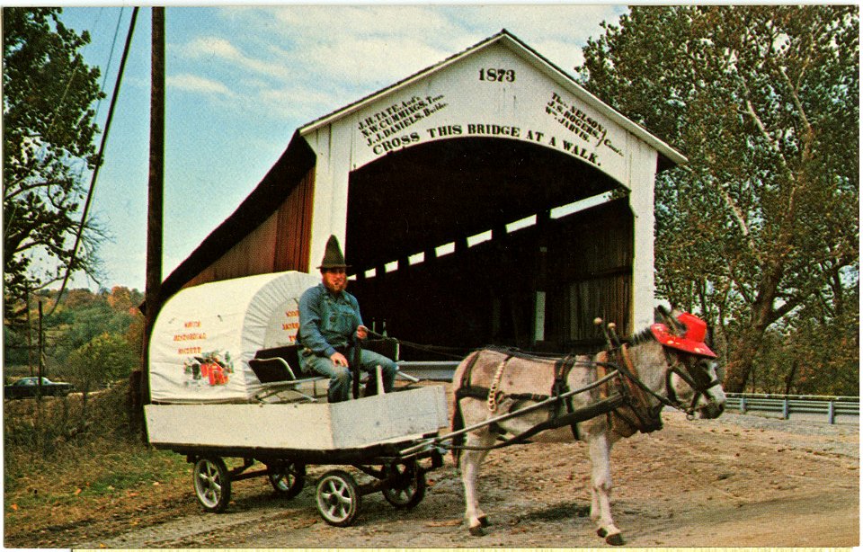 Bill Capps & His Mule Recall Pioneer Days, Parke County, Indiana