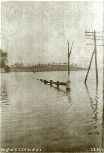 Testers Hollow flood, 1929 photo