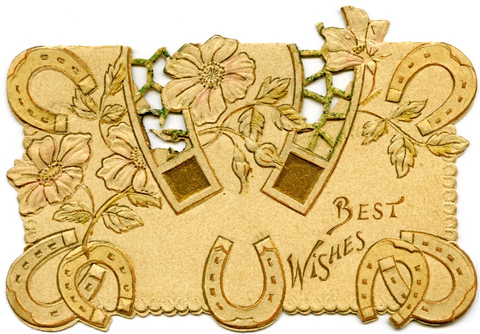 "Best wishes" - Christmas card