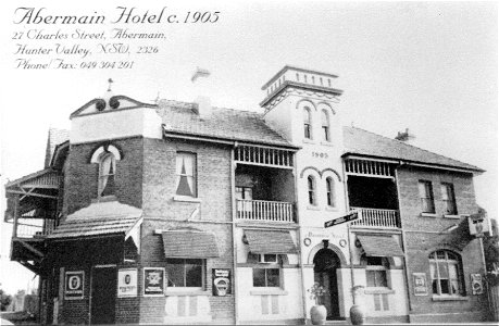 Abermain Hotel c.. 1905, 27 Charles Street, Abermain, NSW photo