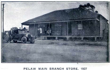 Pelaw Main branch store, Kurri Kurri Co-operative Society,1927 photo