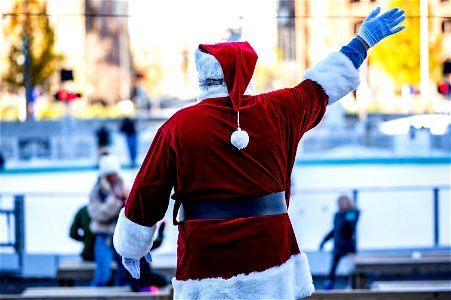 Cocoa with Santa Claus photo