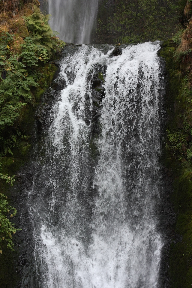 Multnomah Falls in the Columbia River Gorge near Portland Oregon