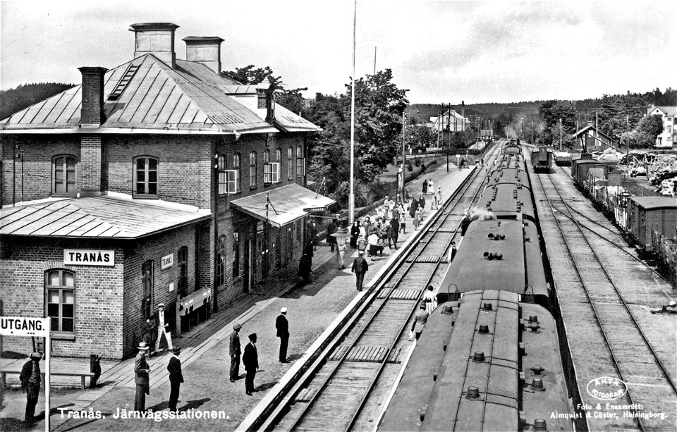 130 Tranås Järnvägsstation 1931