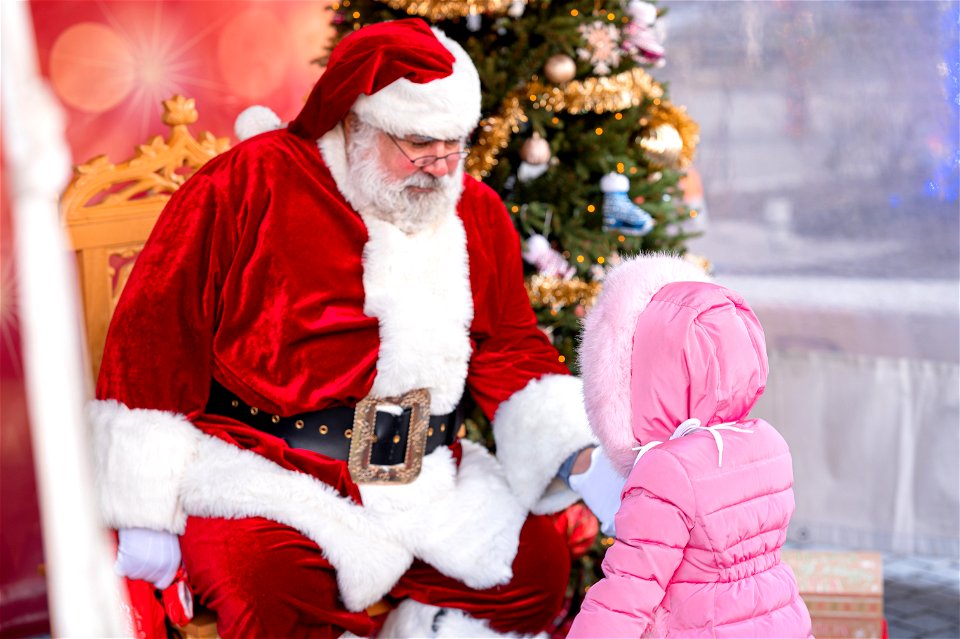 Cocoa with Santa Claus