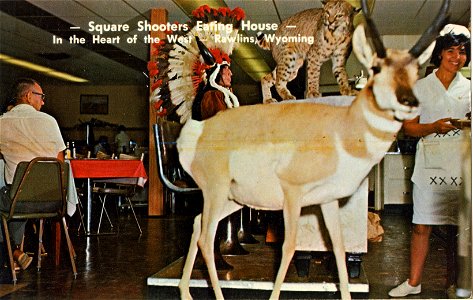 Square Shooters Eating House, Rawlins, Wyoming