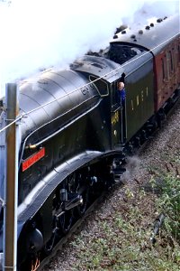 4498 Sir Nigel Gresley at Oakleigh Park photo