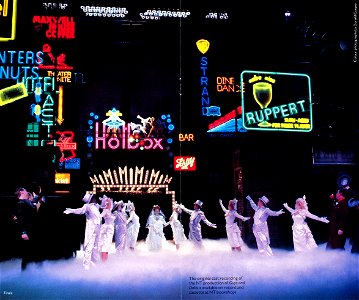 Guys and Dolls at the National Theatre, 1982