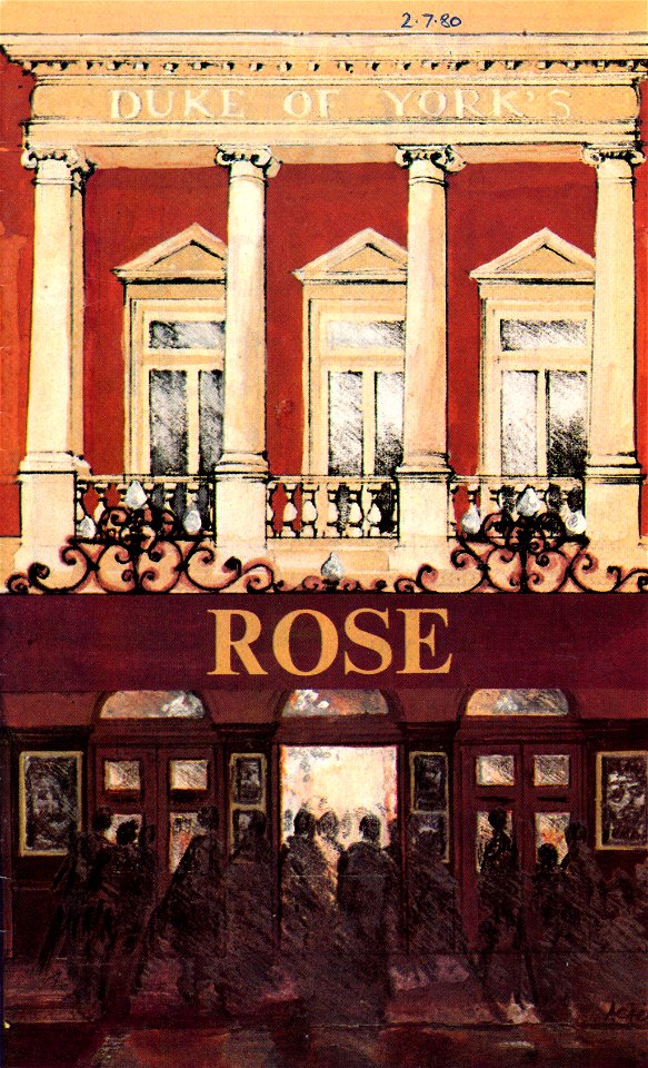 Rose at the Duke of York's Theatre, 1980