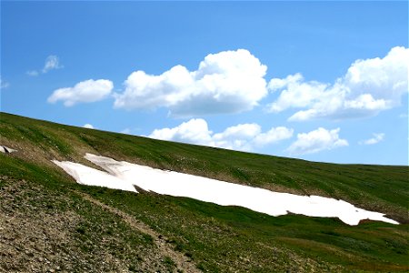 Snow in High Altitudes photo