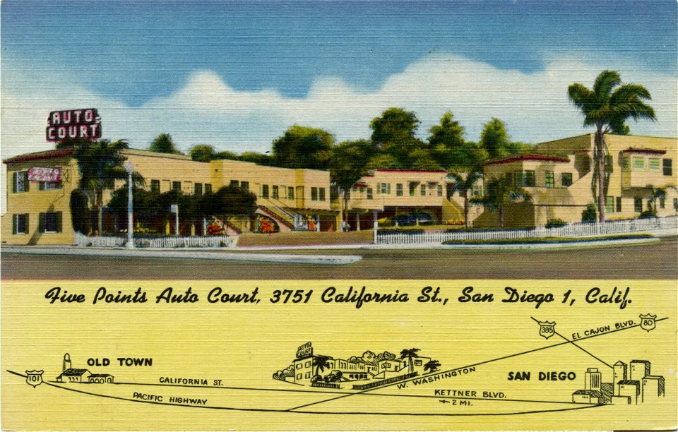 Five Points Auto Court, San Diego, California