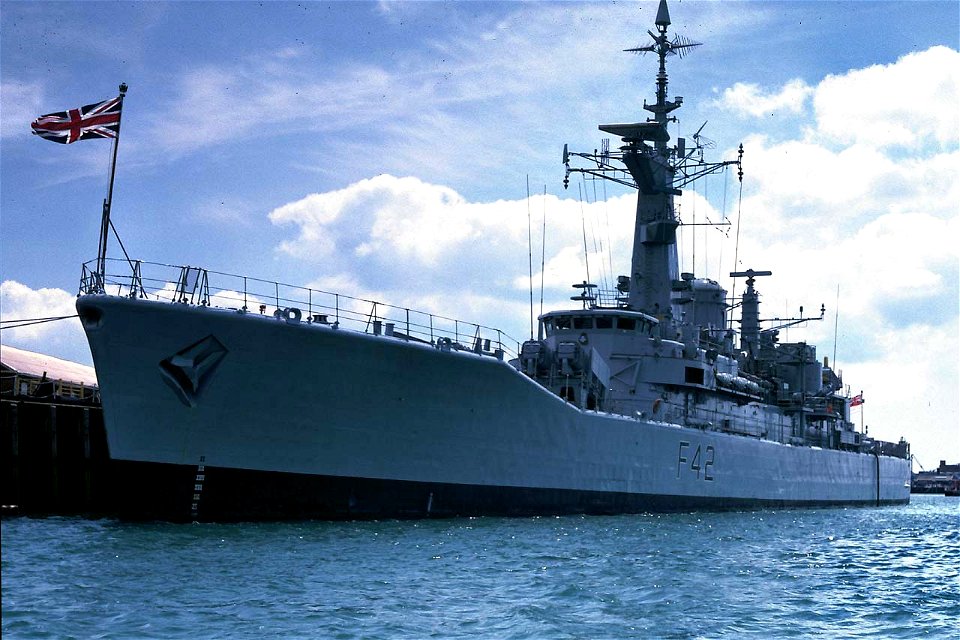 F42 HMS Phoebe June 1984