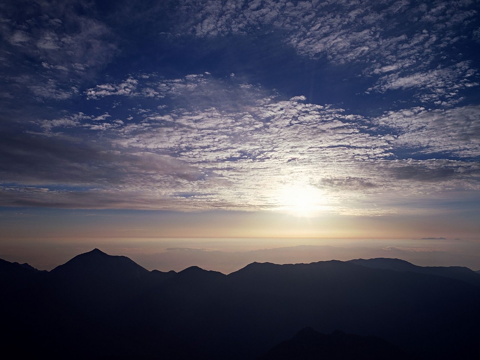Fantastic mountain landscape