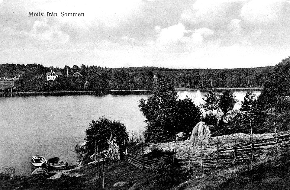 342 Stallberga Gård vid Sommen ca1910