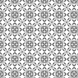 Black And White Patterned Background photo
