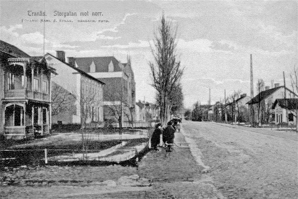 214 Storgatan, (mellan Missionsgatan och Falkgatan)  1908