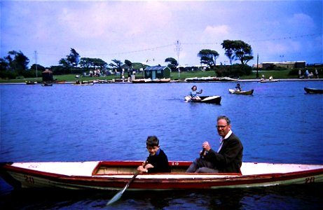 Southsea Boating Lake 1964 photo