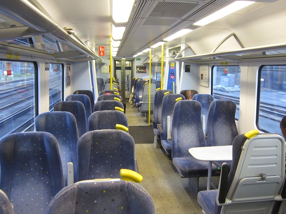 British Rail interior