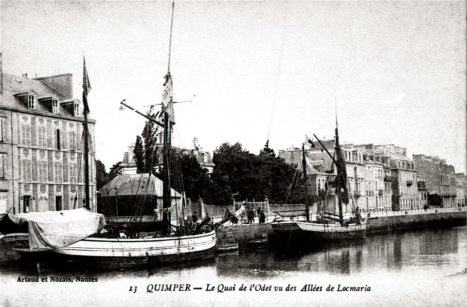 Quimper carte postale ancienne
