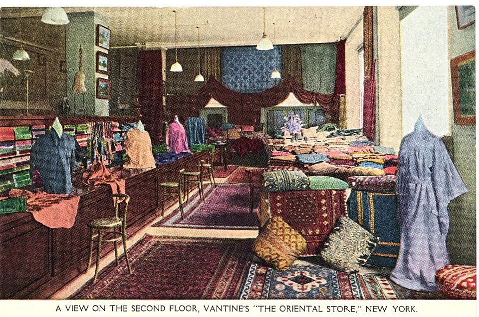Valentine's, "The Oriental Store", New York