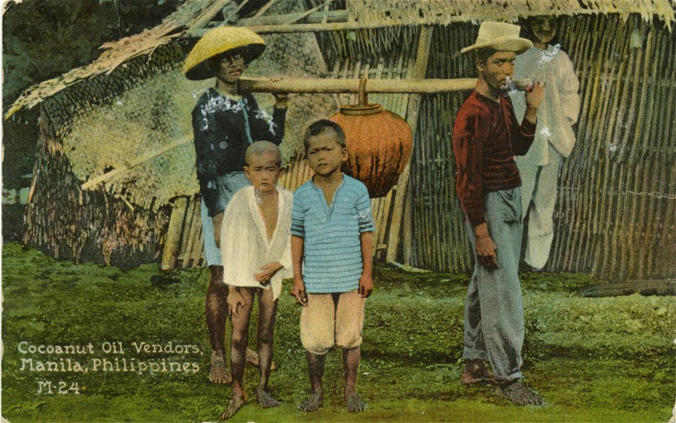 Cocoanut Oil Vendors, Phillippines