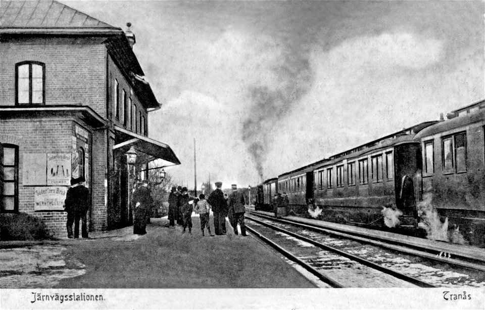 204 Järnvägsstationen ca 1910