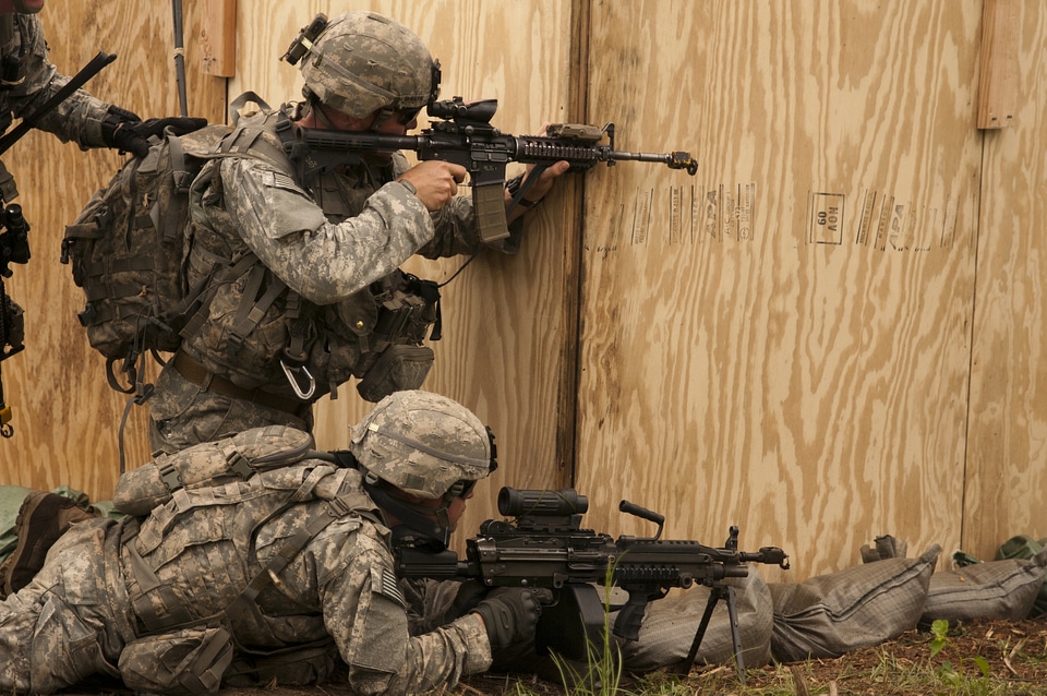 U.S. Army paratroopers