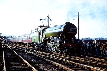 4472 Flying Scotsman in the late 1960s (from a slide purchased in the early 1970s) photo