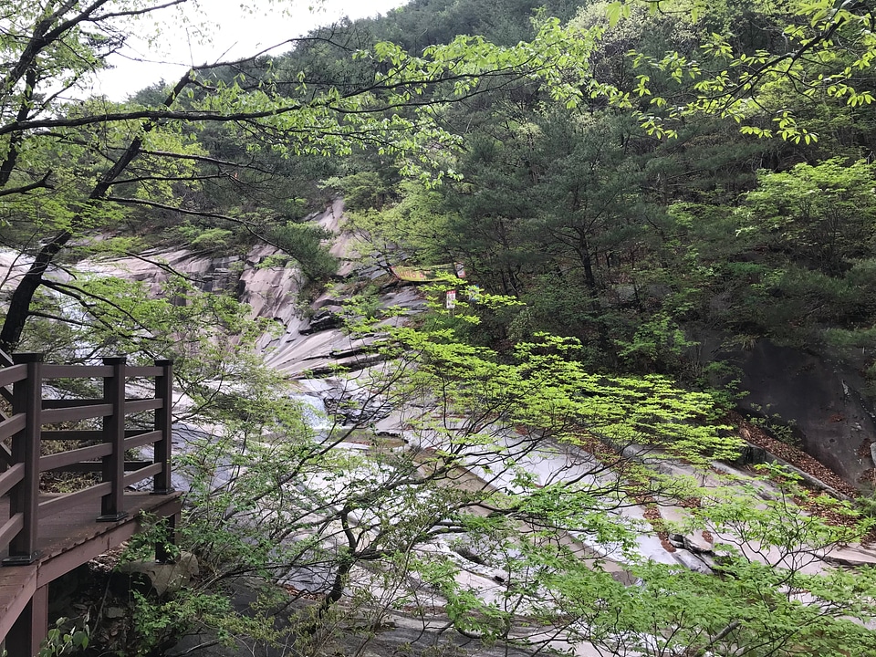 Gajisan state park in South Korea
