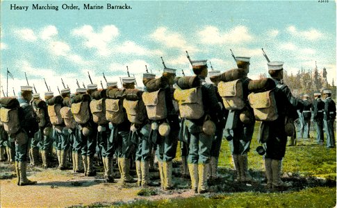Heavy Marching Order, Marine Barracks