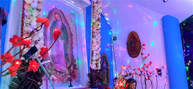 Capilla ermita de Guadalupe, Mazatlán, 26 de diciembre de 2022